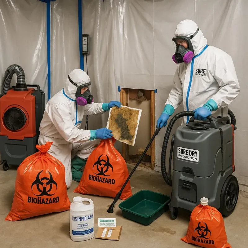 Contaminated Water Handling Protocols process in Congers, NY