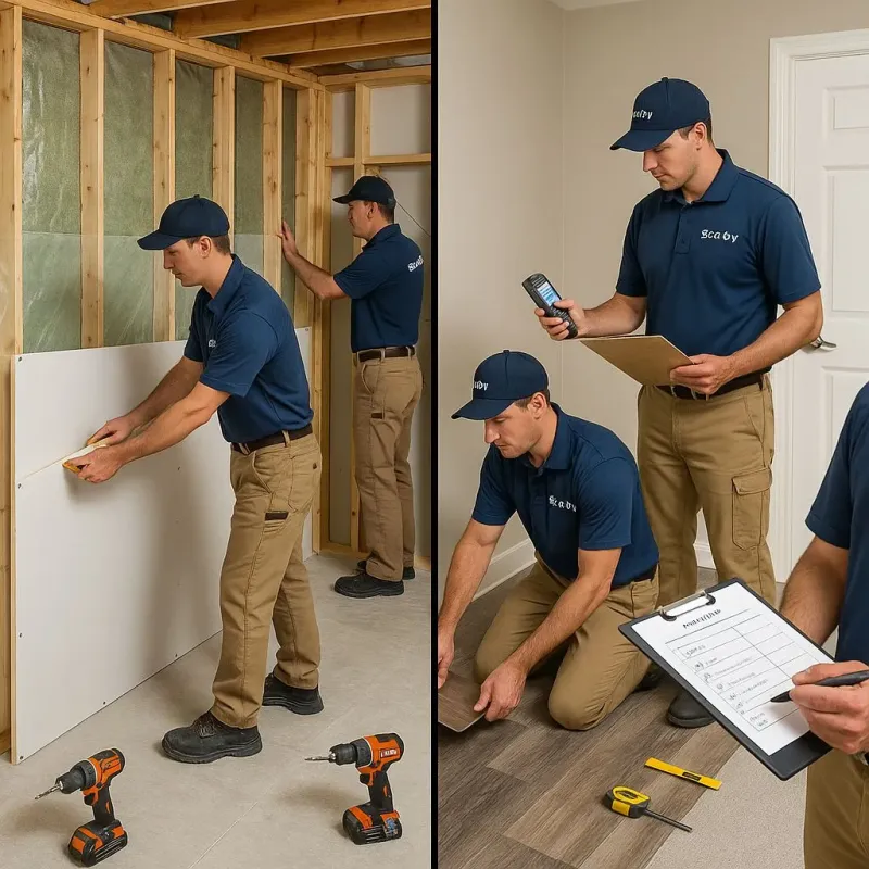 Repairs and Reconstruction process in Congers, NY