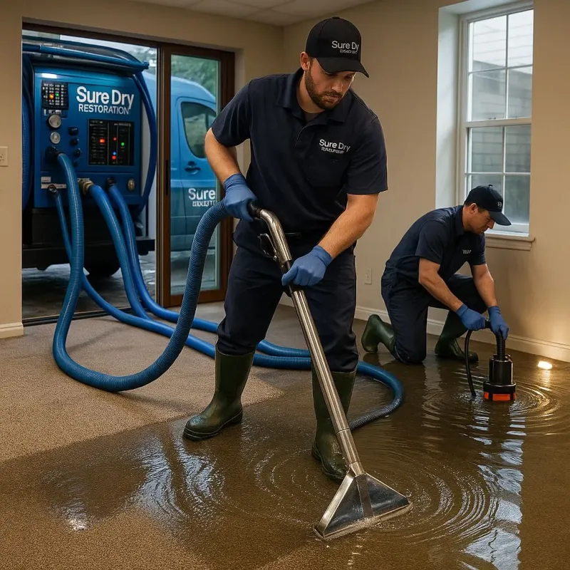 Water Extraction and Removal process in Congers, NY